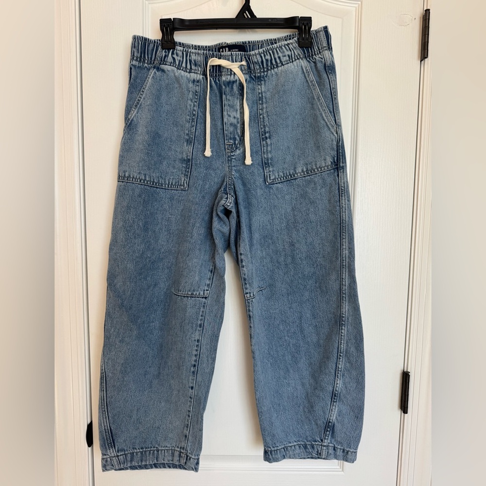 GAP Pull-on Barrel jeans